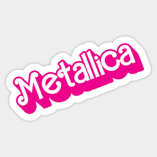 Metallica x Barbie Sticker